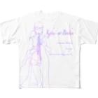 Mugi-saxのKaku- no Bouken (正面カラー) All-Over Print T-Shirt