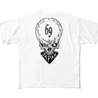 NEOJAPANESESTYLE                               のskullrock All-Over Print T-Shirt