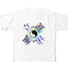 猫族＊犬族の部屋の太陰太極と伴に氣を放て。。気功 All-Over Print T-Shirt