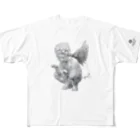 押し売り洋品店『ボルゾ』のBeg Angel [おねだりエンジェル] All-Over Print T-Shirt