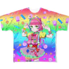 Zzのデコラファッションの女の子 All-Over Print T-Shirt