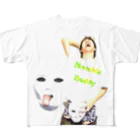 Tdk-voidのHoochie Daddy 菊地Tシャツ All-Over Print T-Shirt