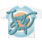 TommoolのTOMMY SURF　クラシックロゴ All-Over Print T-Shirt