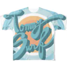 TommoolのTOMMY SURF フルグラフィックTシャツ