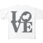 mari_caのモルLOVE フルグラフィックTシャツ