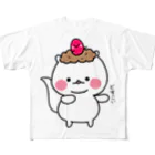 とりーとめんと。(もち三郎)のお相撲さん風 もち三郎 All-Over Print T-Shirt