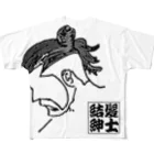 sun.co.worksの結髪紳士 All-Over Print T-Shirt