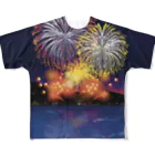 shigeruの打ち上げ花火 All-Over Print T-Shirt