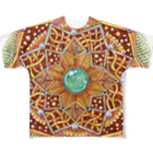 じぱんぐる-zipangle-のmandala-ゆめ All-Over Print T-Shirt