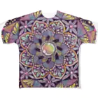 じぱんぐる-zipangle-のmandala-まほう All-Over Print T-Shirt