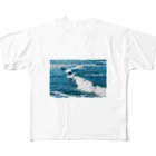 憧憬写真館のWaves フルグラフィックTシャツ