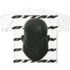 おったんミュージアムの黒ヒデキ All-Over Print T-Shirt