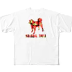 onehappinessのいちご　柴犬 All-Over Print T-Shirt