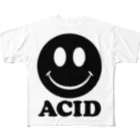 レジスト・ウェイブスのACID SMILE All-Over Print T-Shirt