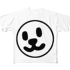 週刊少年ライジングサンズのSmile Face Black Line All-Over Print T-Shirt