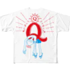 坂田 機械のばたんQ フルグラフィックTシャツ