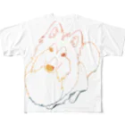 こてつ日誌の【サンプル】オーダーうちの子グッズ フルグラフィックTシャツ