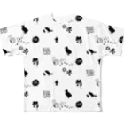 LOWER'S OutdoorのBLACKTOY5 MONO Ver.3 All-Over Print T-Shirt