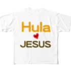 alohacanaのGOSPEL HULA フルグラフィックTシャツ