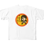 ブランケット大佐のレトロクンシリーズ（なつかしいメンコ・ディスコダンス） All-Over Print T-Shirt