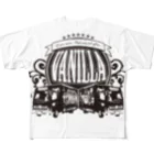 バニラde高収入ショップ［SUZURI店］のVANILLA TRUCK フルグラフィックTシャツ