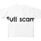 みんなで笑顔のfull scam フルグラフィックTシャツ