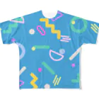 キュウちゃんのおみせやさんのなつやすみ All-Over Print T-Shirt