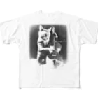 ネコロジックアーツのDoublebass Player 2 All-Over Print T-Shirt