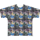 wokasinaiwoの夏猫10ズ花火 All-Over Print T-Shirt