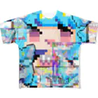 夢乃ぴあのでんぱろまんす All-Over Print T-Shirt