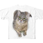 ladycat4のjade フルグラフィックTシャツ