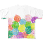 Tree Sparrowのみずふうせん All-Over Print T-Shirt