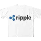 GERICK LABのripple01 フルグラフィックTシャツ