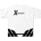 X-Dimensions team goodsのlogo arrange 01 フルグラフィックTシャツ