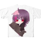 SAKUずきんのSAKUずきん フルグラフィックTシャツ