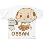 ちっちゃいおっさんオフィシャルショップのちっちゃいおっさん（かわいいver） フルグラフィックTシャツ