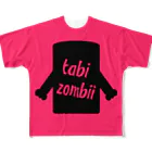 TMD ONLINE STORAGEのtabizombiiii All-Over Print T-Shirt