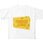 cheeseloverのCHEESE LOVER フルグラフィックTシャツ