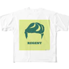 Edward Walkerのリーゼント　別カラーver. All-Over Print T-Shirt