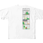 山吹のおいでよ長野 上京４コマ All-Over Print T-Shirt