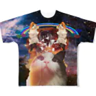 リリカルロリカルのフワフワ教は宇宙をも All-Over Print T-Shirt