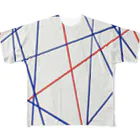 Ad ReinhardtのIntersecting Rays All-Over Print T-Shirt