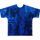 Ad ReinhardtのEndless Blue All-Over Print T-Shirt