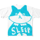 vagの末広さん「SLEEP」 All-Over Print T-Shirt