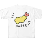 アマゴンショップのオムライス All-Over Print T-Shirt