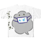 meow【にゃー】のかぜっぴき All-Over Print T-Shirt