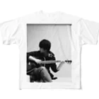 裏庭の雑草のイキりギタリスト1999 フルグラフィックTシャツ