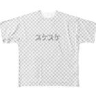  たばねのスケスケ All-Over Print T-Shirt
