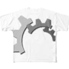 nestori shopの歯車 All-Over Print T-Shirt