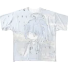 「ごめん々ね 」と言っの水没地 All-Over Print T-Shirt